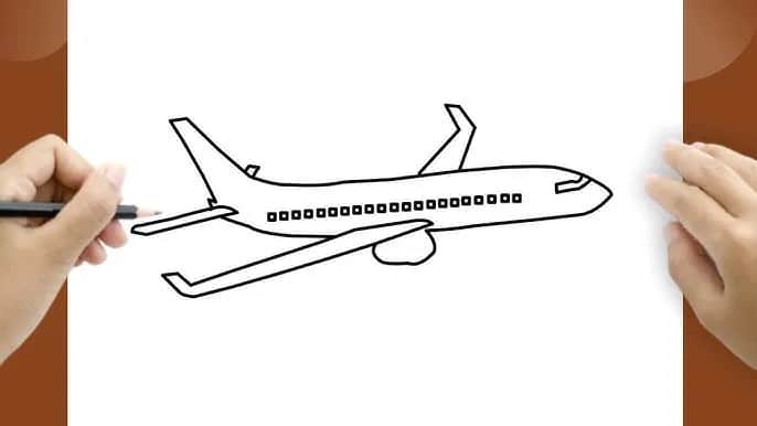 Flugzeug malen für Anfänger: Einfache Schritt-für-Schritt-Anleitung